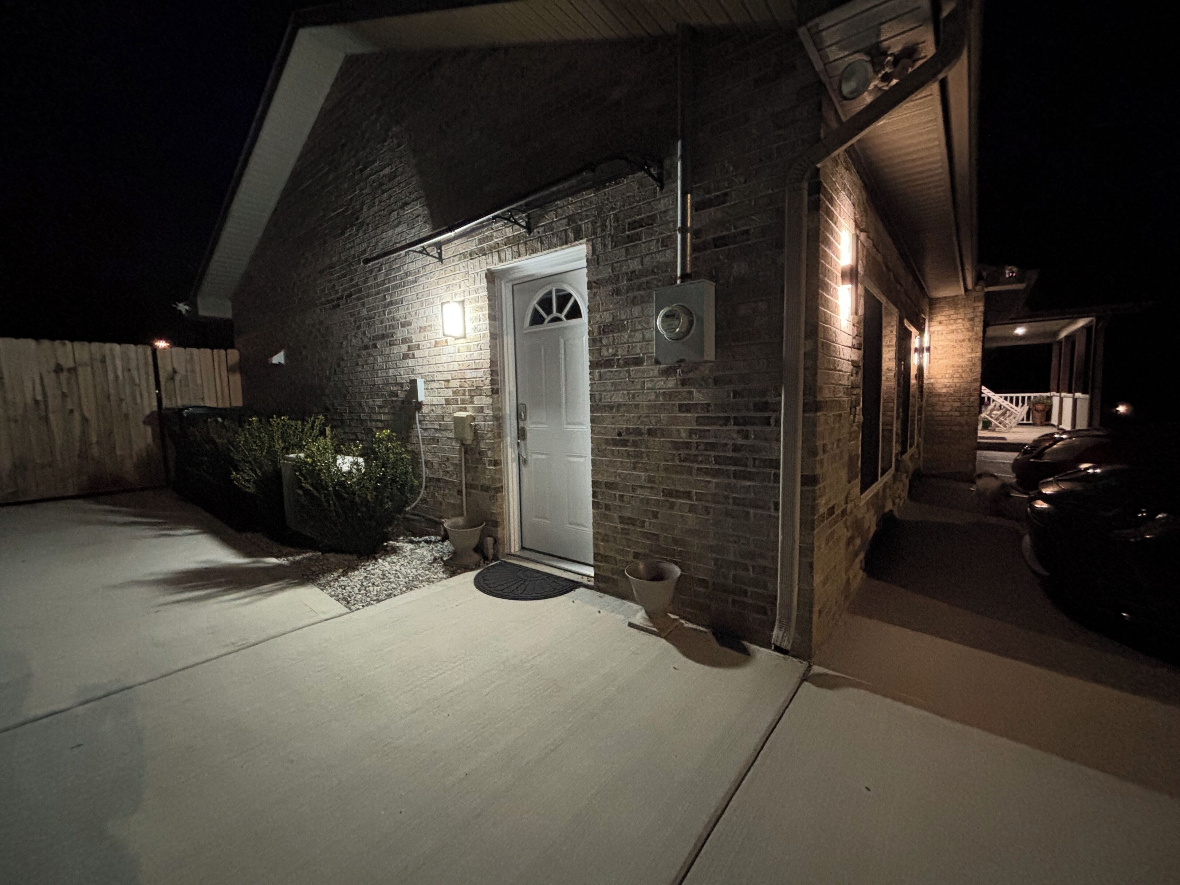 Enceinte de l’hébergement