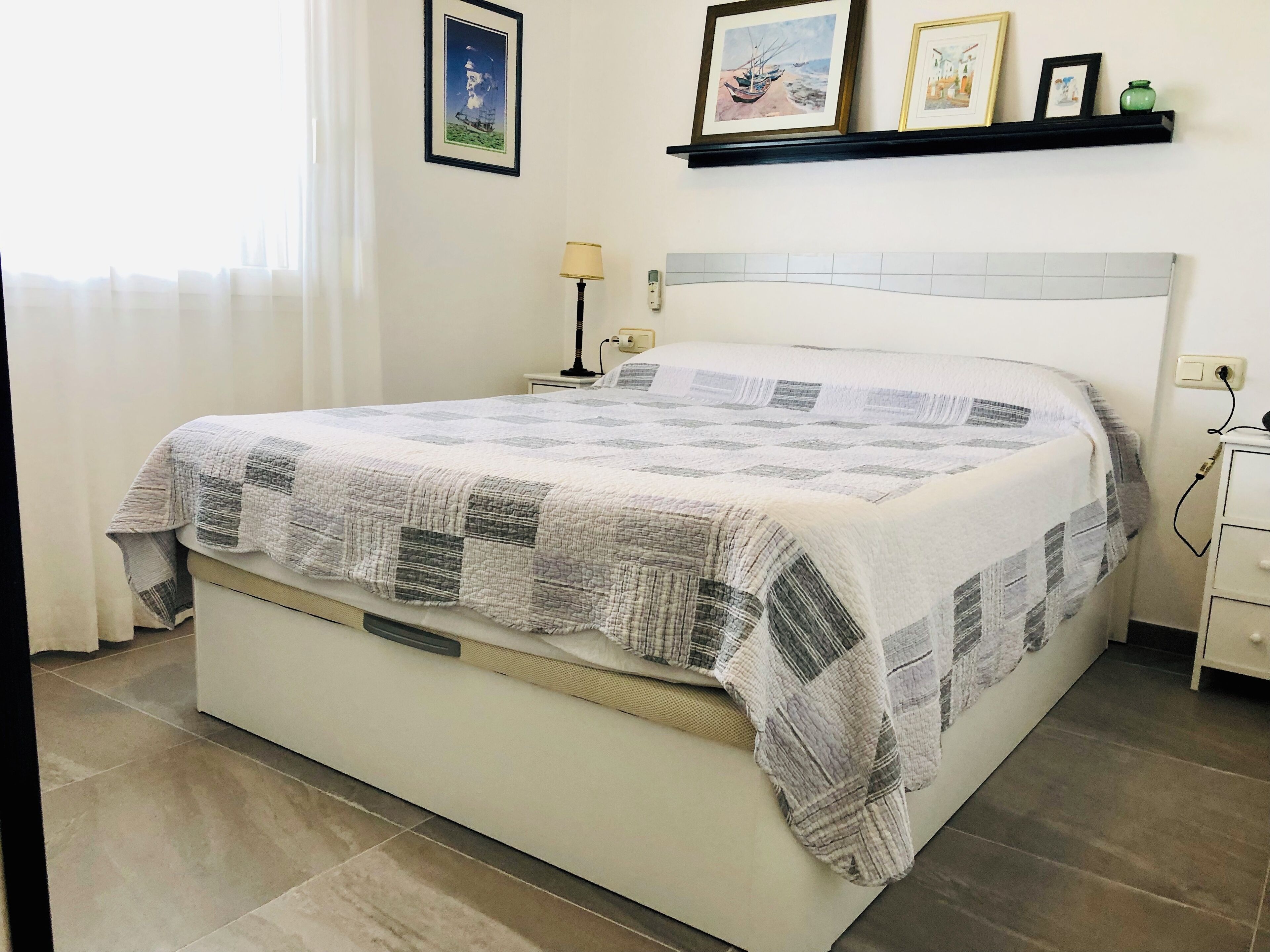 1 bedroom, iron/ironing board