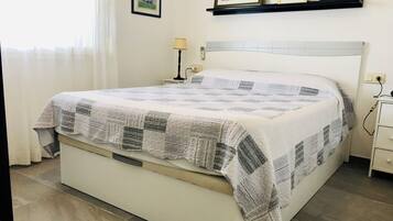 1 bedroom, iron/ironing board