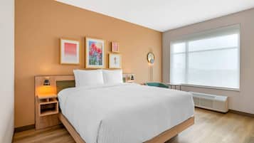 Standaard kamer, 1 kingsize bed, niet-roken | Gratis wifi