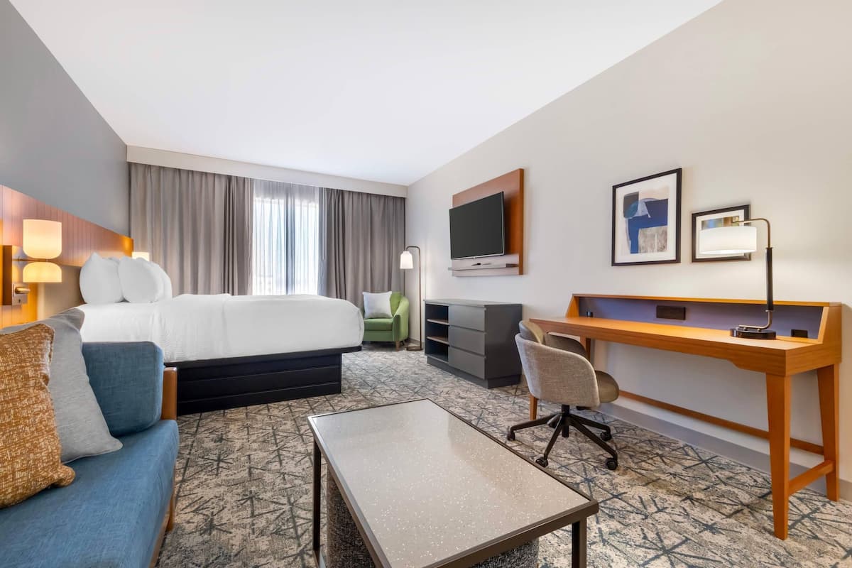 Suite, 1 King Bed with Sofa bed, Non Smoking | Free WiFi