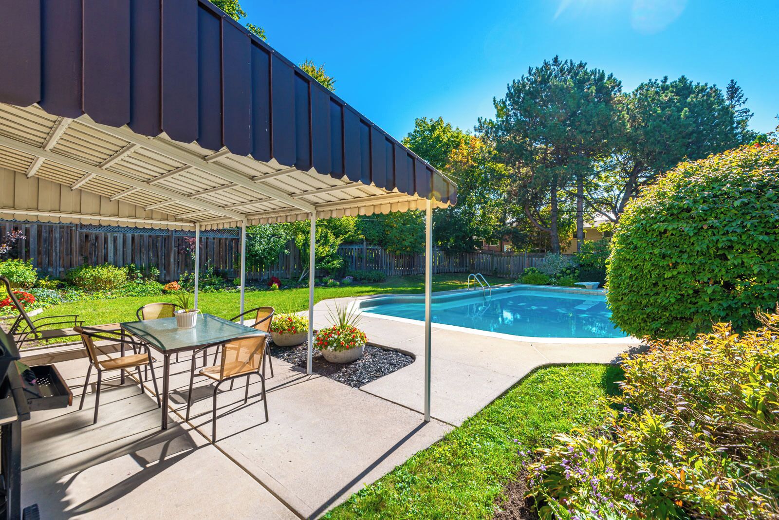 Restauration en plein air