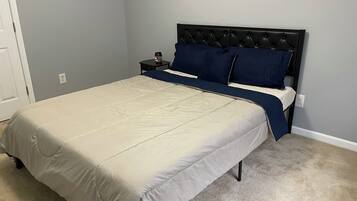 Desk, iron/ironing board, free WiFi, bed sheets