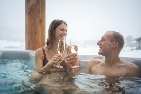 Bain à remous extérieur