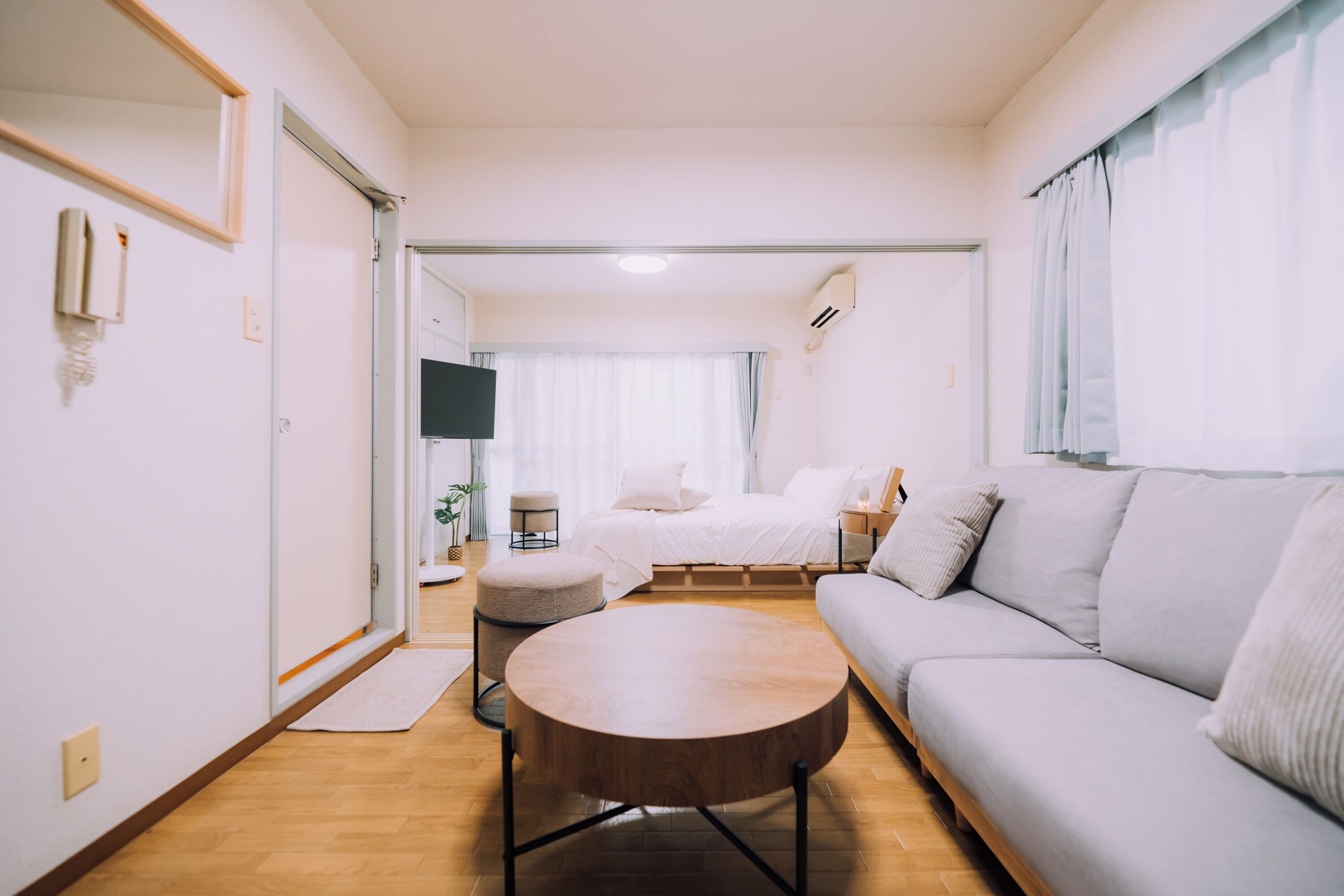 Apartemen, 1 kamar tidur, Bebas Asap Rokok | Meja kerja dan setrika/meja setrika