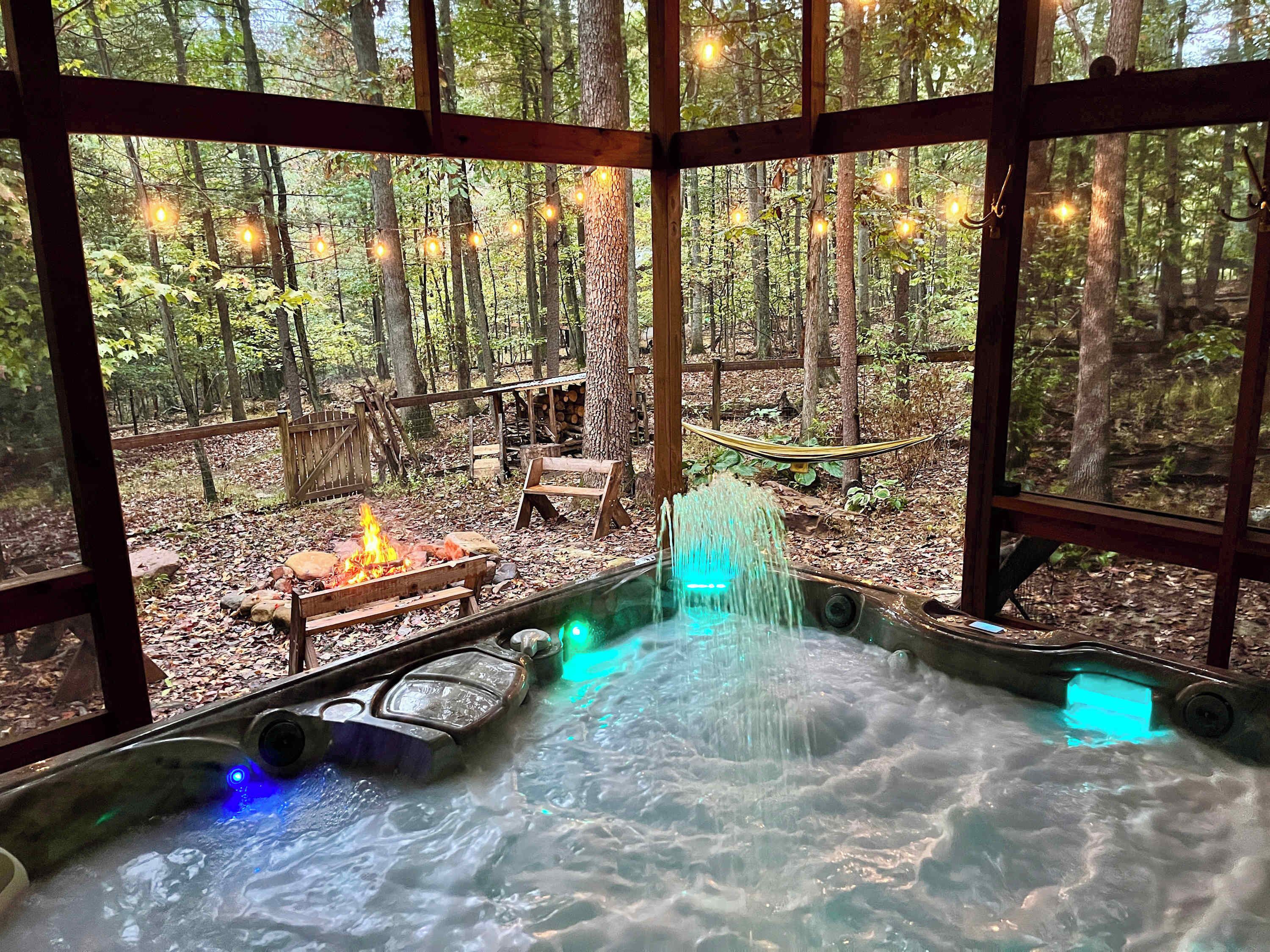 Baignoire à remous extérieure