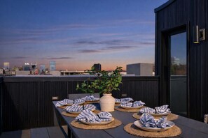 Outdoor dining - Linden | Rooftop Views Near WeHo (Nashville)