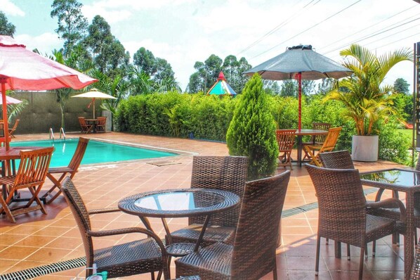 Alberca al aire libre 