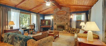 Winter Wonderland: Waterfront Lake Champlain Home