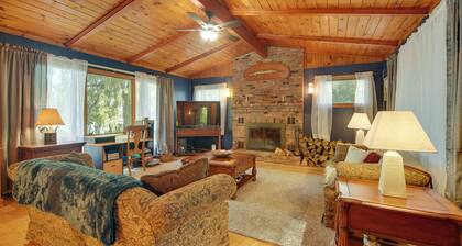 Winter Wonderland: Waterfront Lake Champlain Home