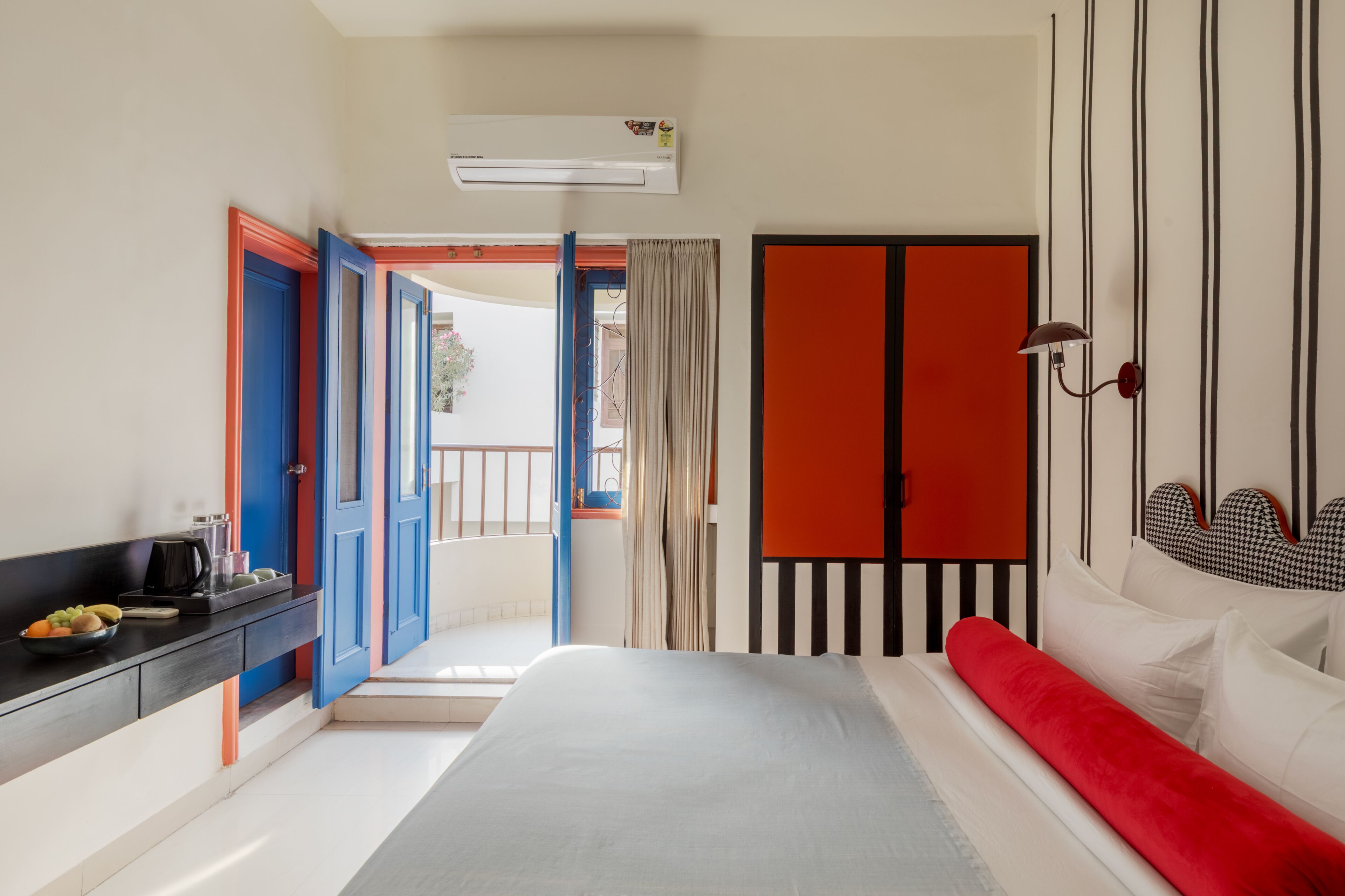 Dobbeltrom – deluxe, balkong, byutsikt | Byutsikt