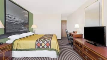 Bàn, khu vực làm việc phù hợp cho laptop, màn/rèm cản sáng