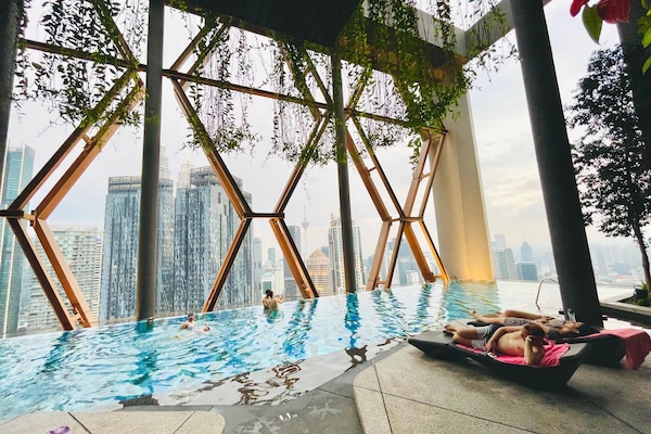 Rooftop pool