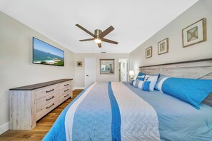 3 bedrooms, iron/ironing board, free WiFi, bed sheets