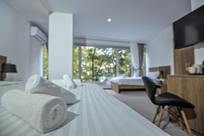 Standard Double Room, River View | Desk, free WiFi - Hotel Riverside (Skopje)