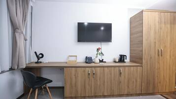 Kamar Double Standar, pemandangan sungai | Meja kerja dan Wi-Fi gratis