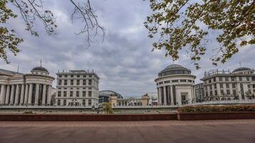 Facciata della struttura