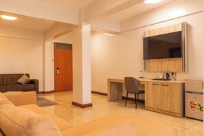 Habitación doble Deluxe | Wifi gratis y ropa de cama 