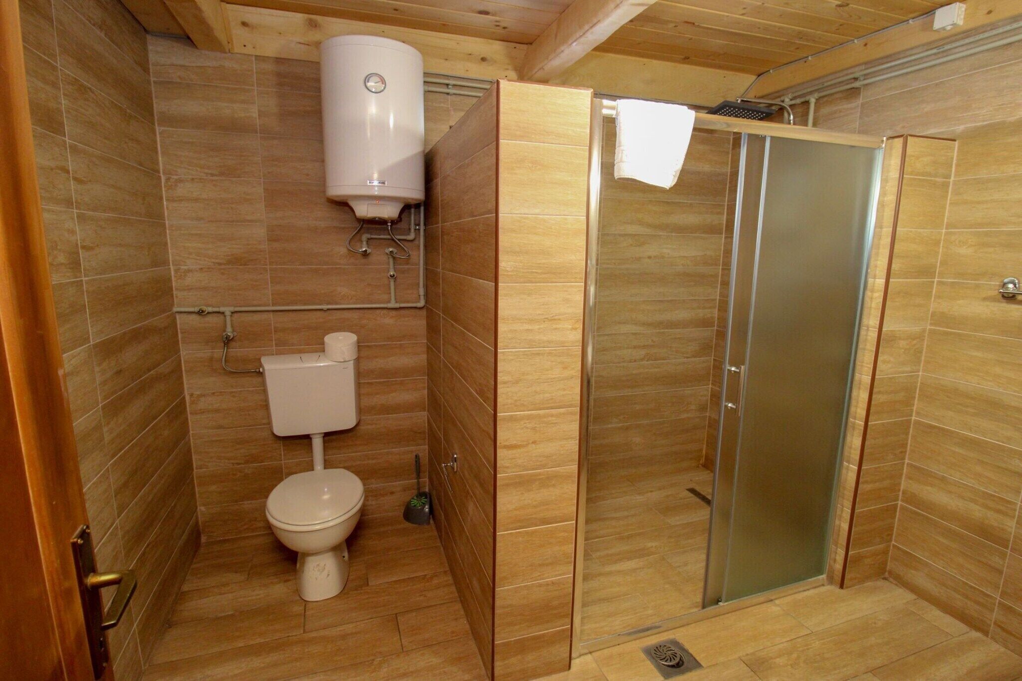 Een douche, een haardroger
