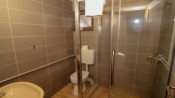 Shower, hair dryer