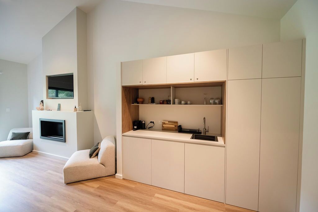 Superior studio suite, balkon, uitzicht op bergen | Lakens van Egyptisch katoen, luxe beddengoed, een minibar