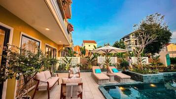 Voorkant van accommodatie