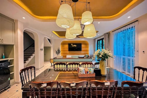 Deluxe Villa, Balcony, Pool View | Egyptian cotton sheets, premium bedding, free minibar items