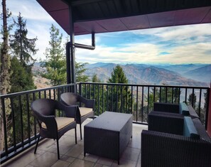 Balcony view - The Himalayan Shire (Theog)