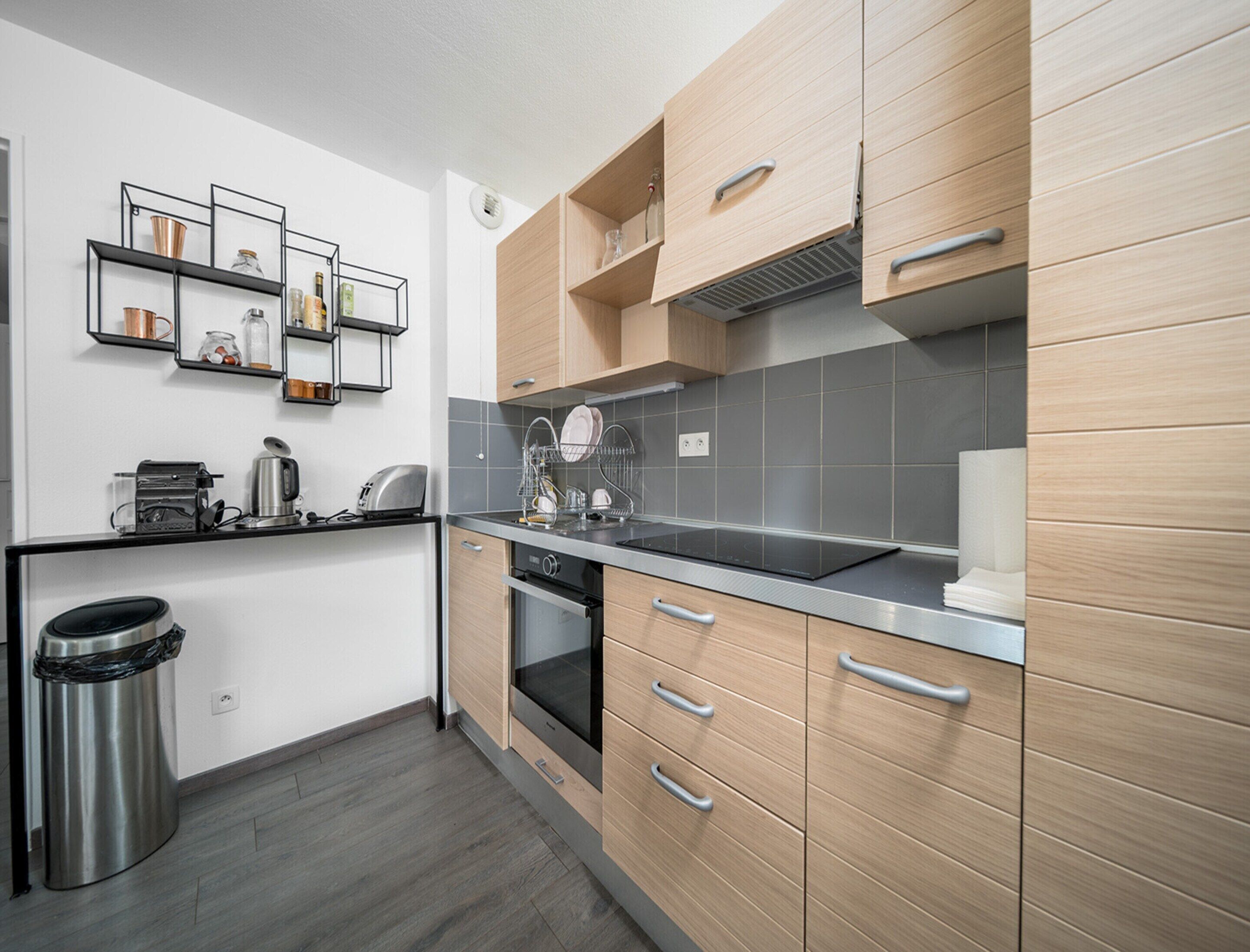 公寓 | 私人廚房 | 電冰箱、烤箱、咖啡機/沖茶器、電熱水壺