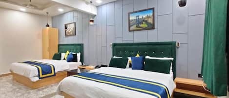 Ljudisolering, strykjärn/strykbräda och gratis wi-fi