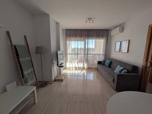 Apartment, 2 Bedrooms, Accessible, Balcony | Living room - Penthouse With Ocean Views (El Ejido)