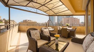 Apartment, 3 Bedrooms, City View | Balcony