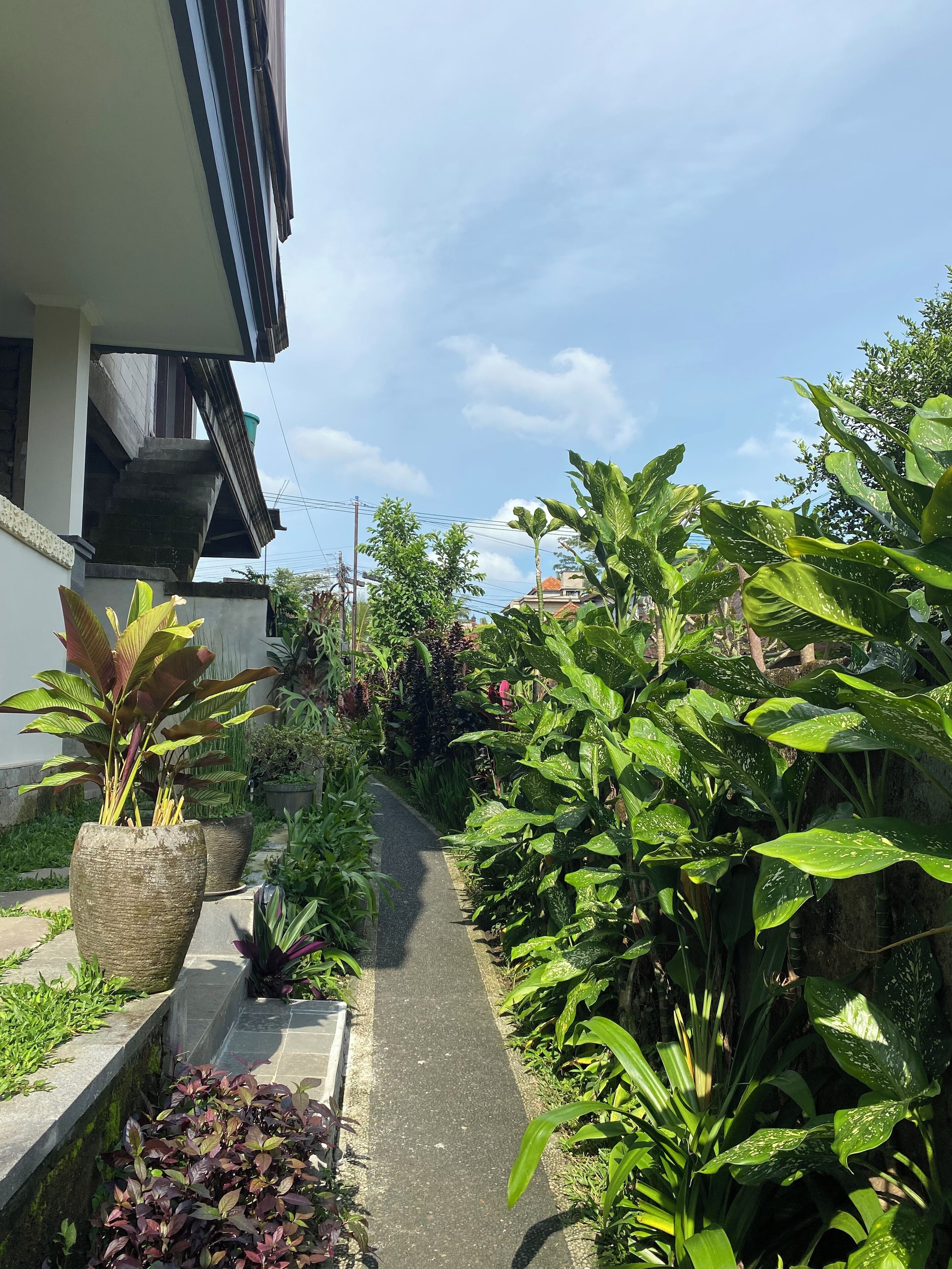 Majoituspaikan sisäänkäynti