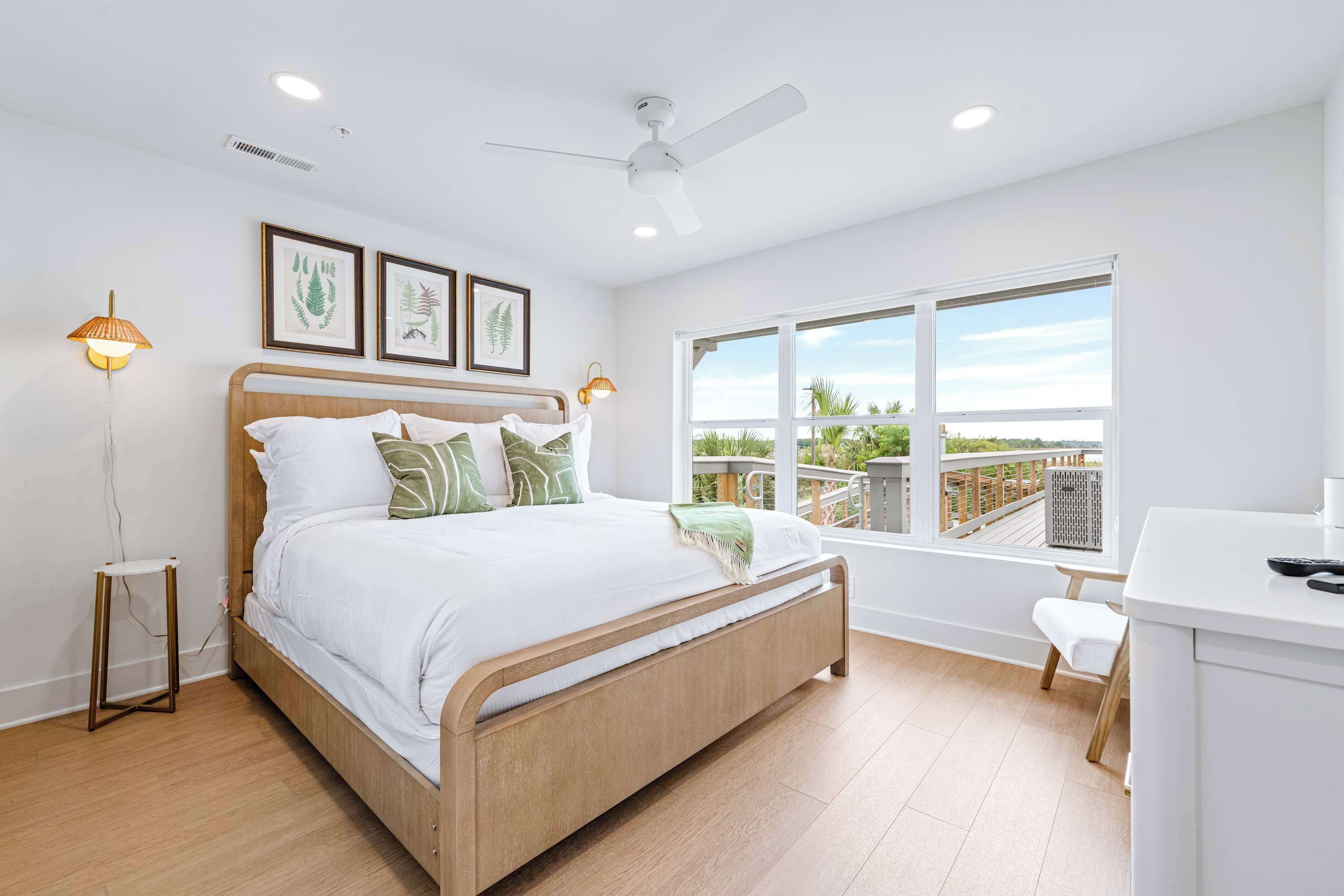 2 bedrooms, iron/ironing board, travel crib, WiFi