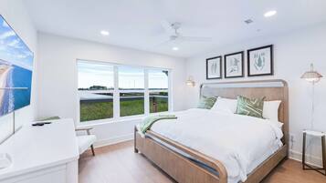 2 bedrooms, iron/ironing board, travel crib, WiFi