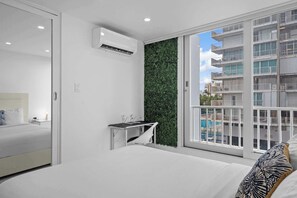 1 bedroom, iron/ironing board, travel crib, WiFi