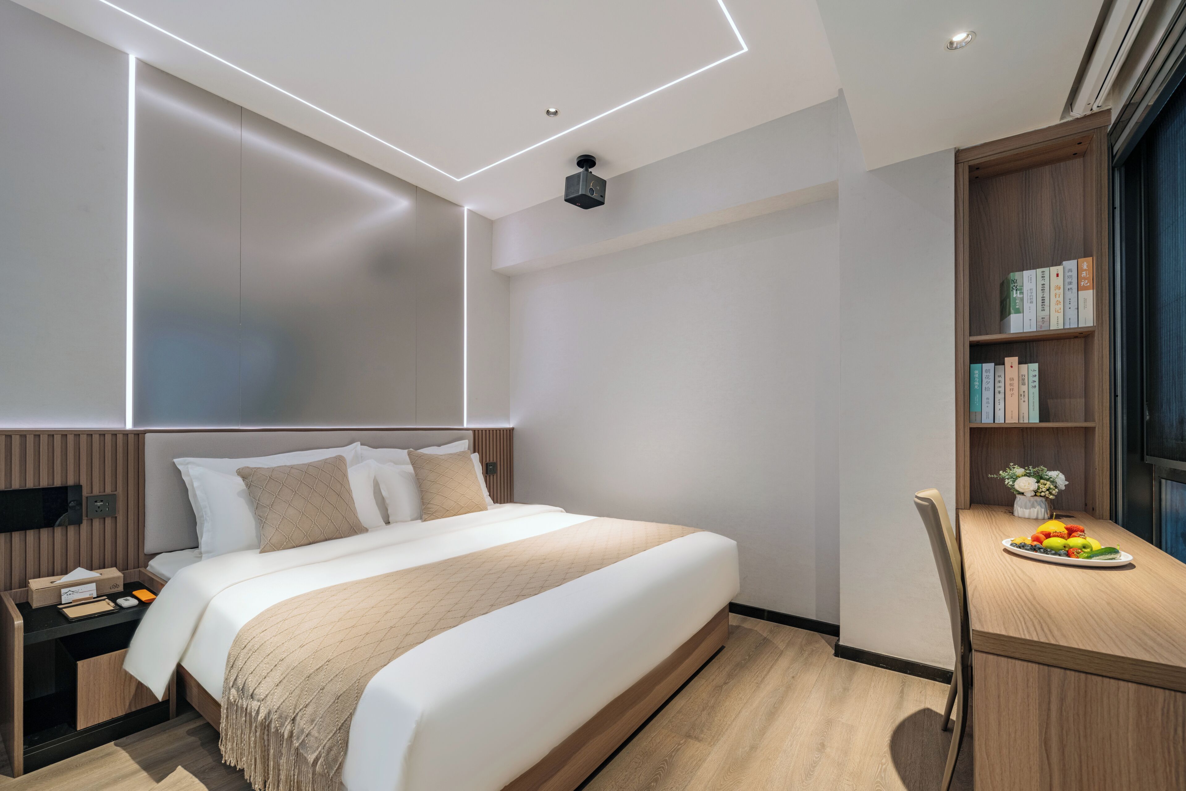 Comfort Double Room | Premium bedding, down comforters, memory foam beds, desk