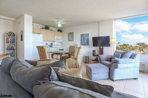 Televisión y reproductor de DVD 