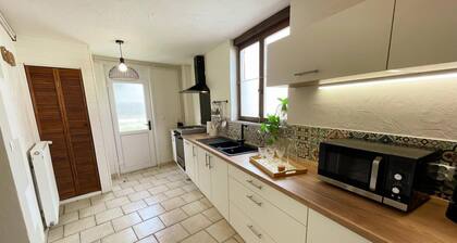 Charming 19th-Century Stone Cottage with Garden in Poitou