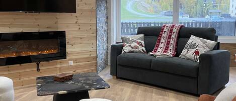 تلفزيون، مدفأة