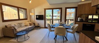 Duplex élégant au centre, vue vallée, confort moderne