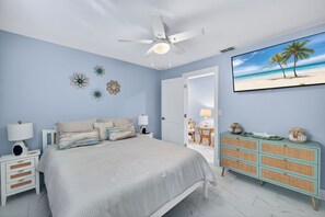 4 bedrooms, iron/ironing board, free WiFi, bed sheets
