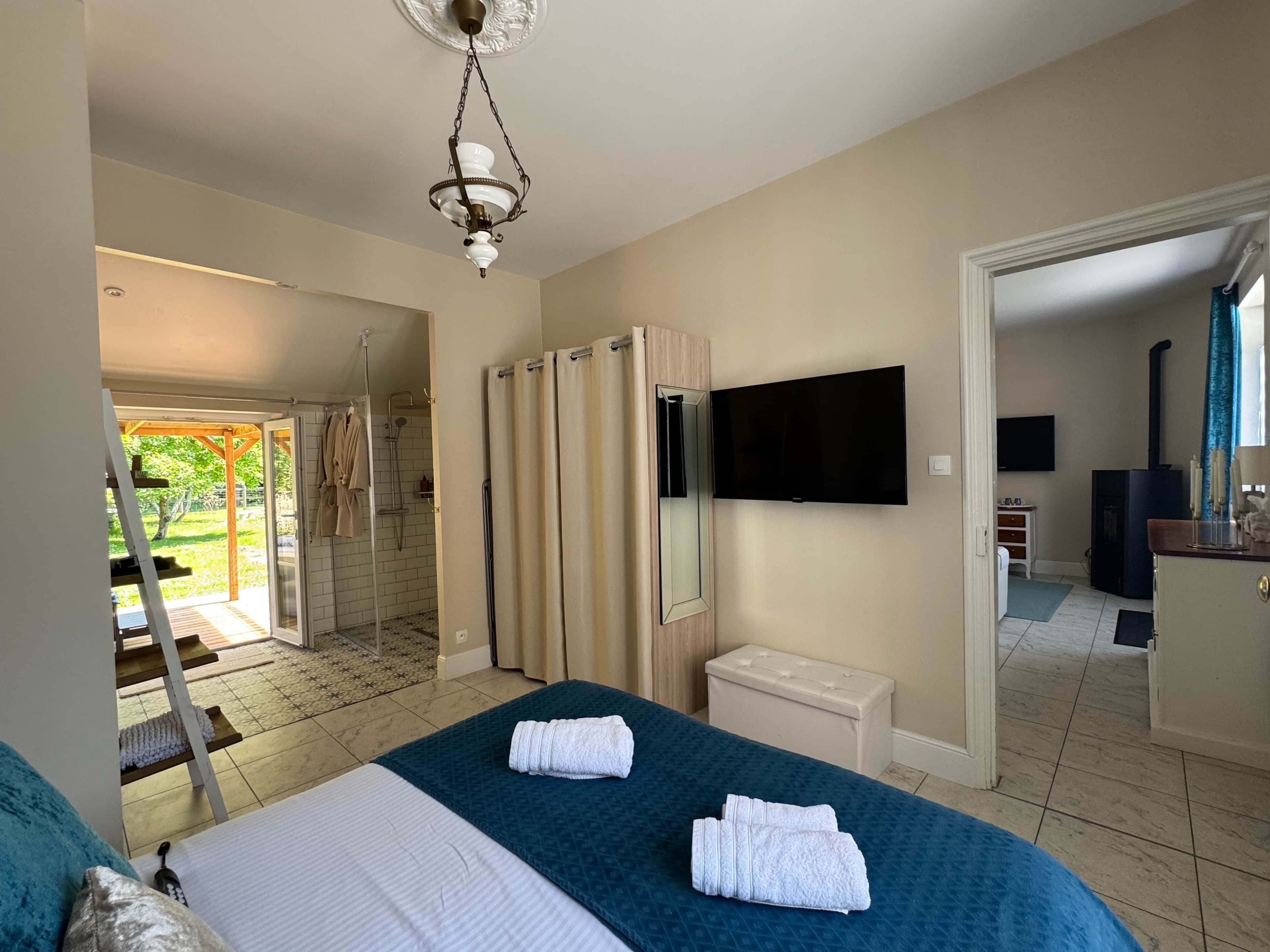 1 soverom, safe på rommet, strykejern/-brett og wi-fi