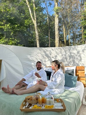 Overnatningsstedets område