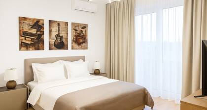 Atria House is a charming 1-bedroom apartment in wonderful Bucuresti with AC