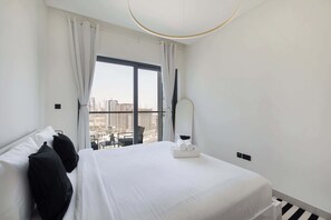 2 室のベッドルーム、アイロン / アイロン台、WiFi、ベッドシーツ