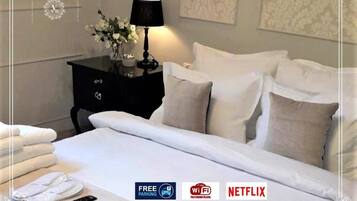 1 Schlafzimmer, Bügeleisen/Bügelbrett, WLAN, Bettwäsche