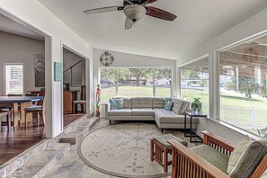 TV, DVD player, offices