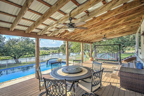 Waterfront 3BR Retreat - Pool & Hot Tub