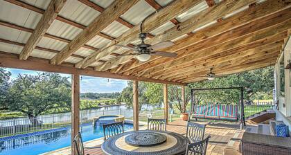 Waterfront 3BR Retreat - Pool & Hot Tub